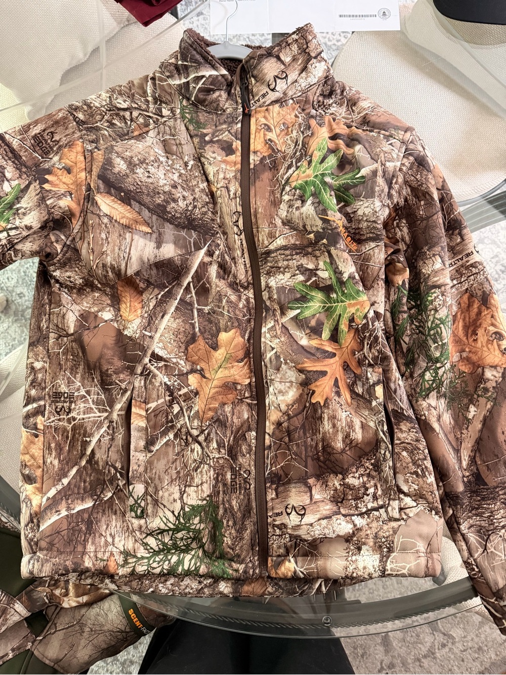 Men’s Habit Camo Fleece Jacket Realtree